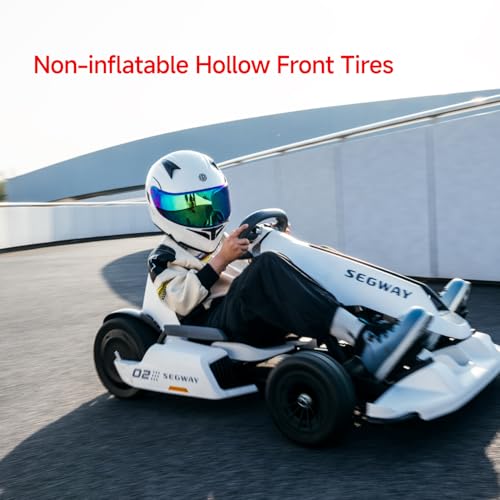 Segway Ninebot Gokart Pro and Gokart Pro 2, Electric Go Kart with Enhanced Safety Features, High-Speed Racing and Immersive Gaming Combo