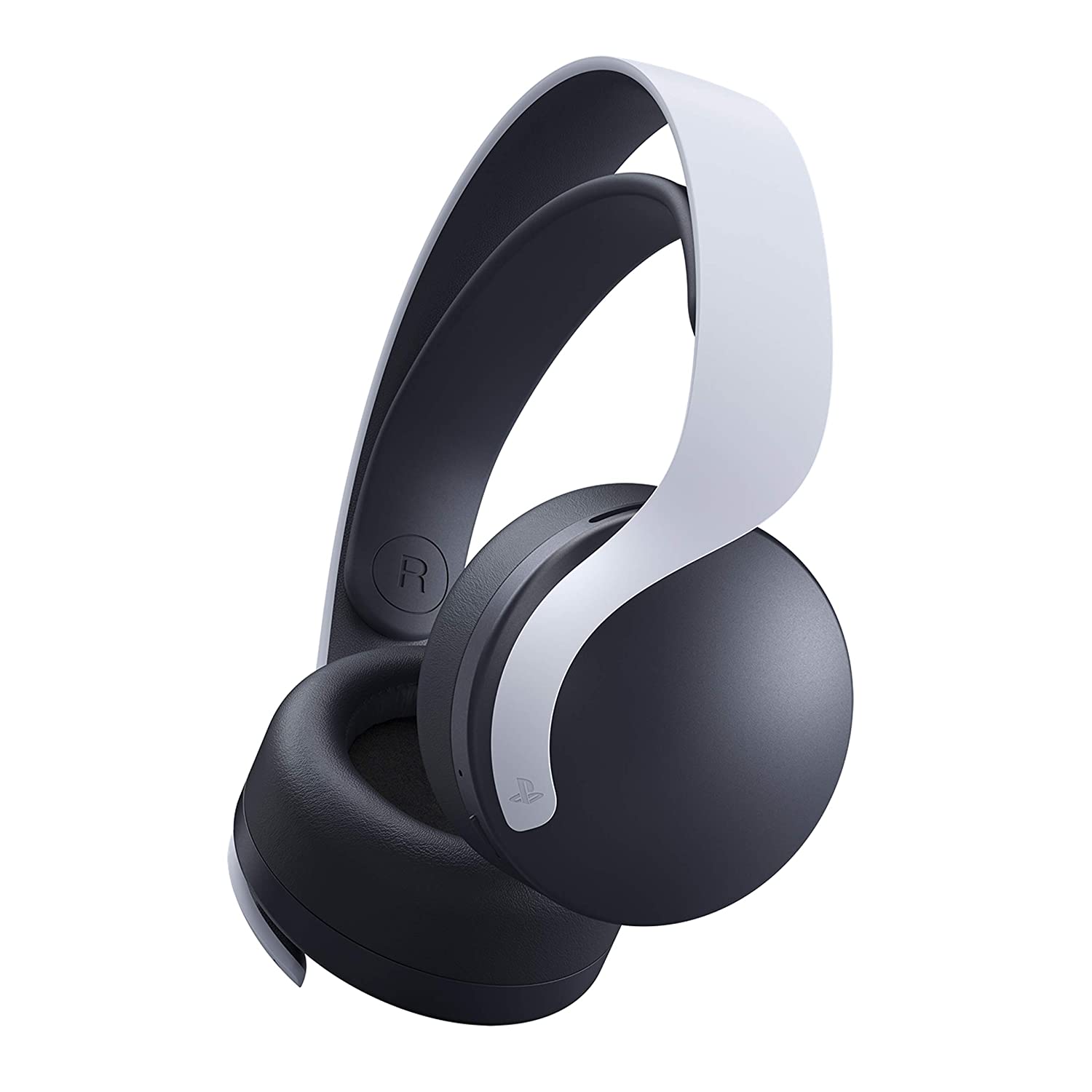 Play Station Pulse 3D Wireless White Headset with Cleaning Kit Like New
