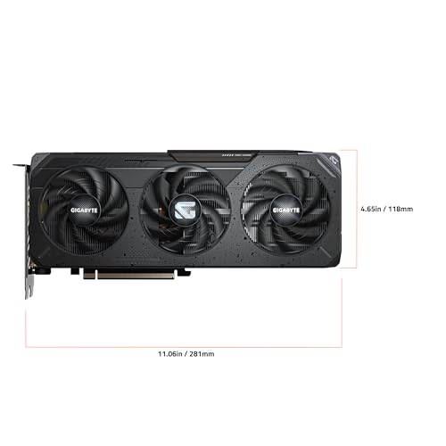 GIGABYTE Radeon RX 9060 XT Gaming OC 8G Graphics Card, PCIe 5.0, 8GB GDDR6, GV-R9060XTGAMING OC-8GD Video Card