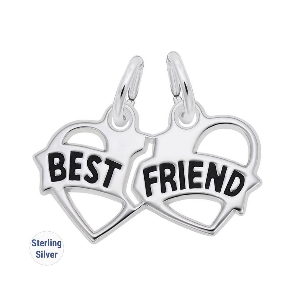 Rembrandt Best Friends Charm, 10K Yellow Gold