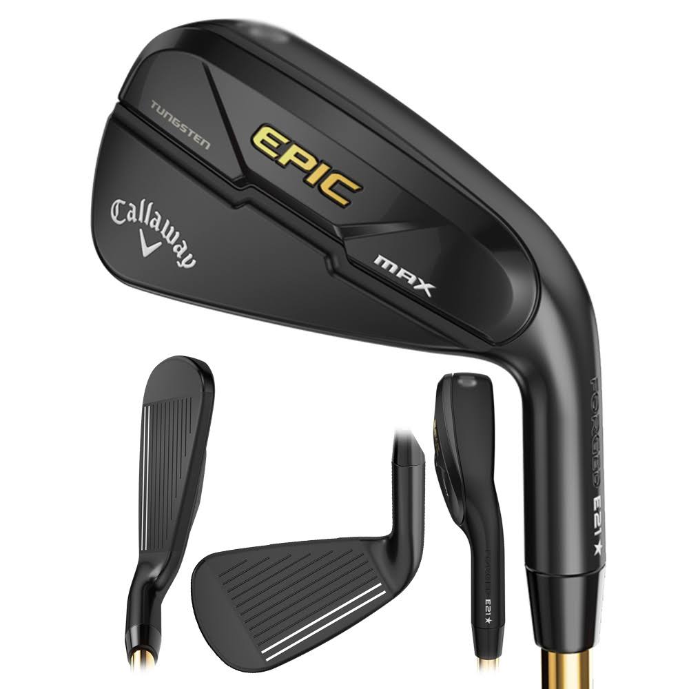 Callaway Epic Max Star Single Iron 2021 Right PW UST Mamiya Attas Speed Series 50 Graphite Senior
