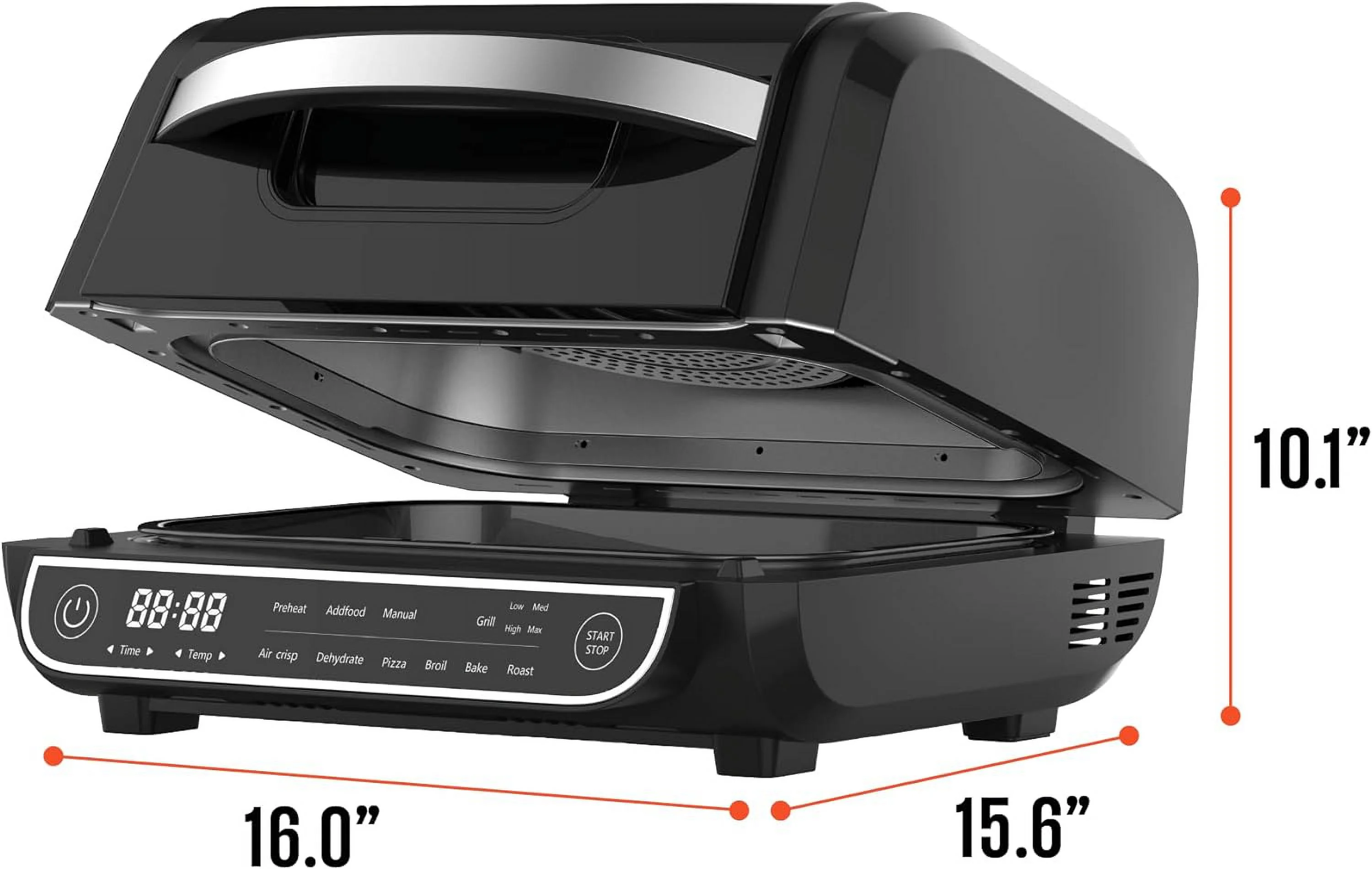 Westinghouse Homeware USA 7 in 1 Air Grill - Black