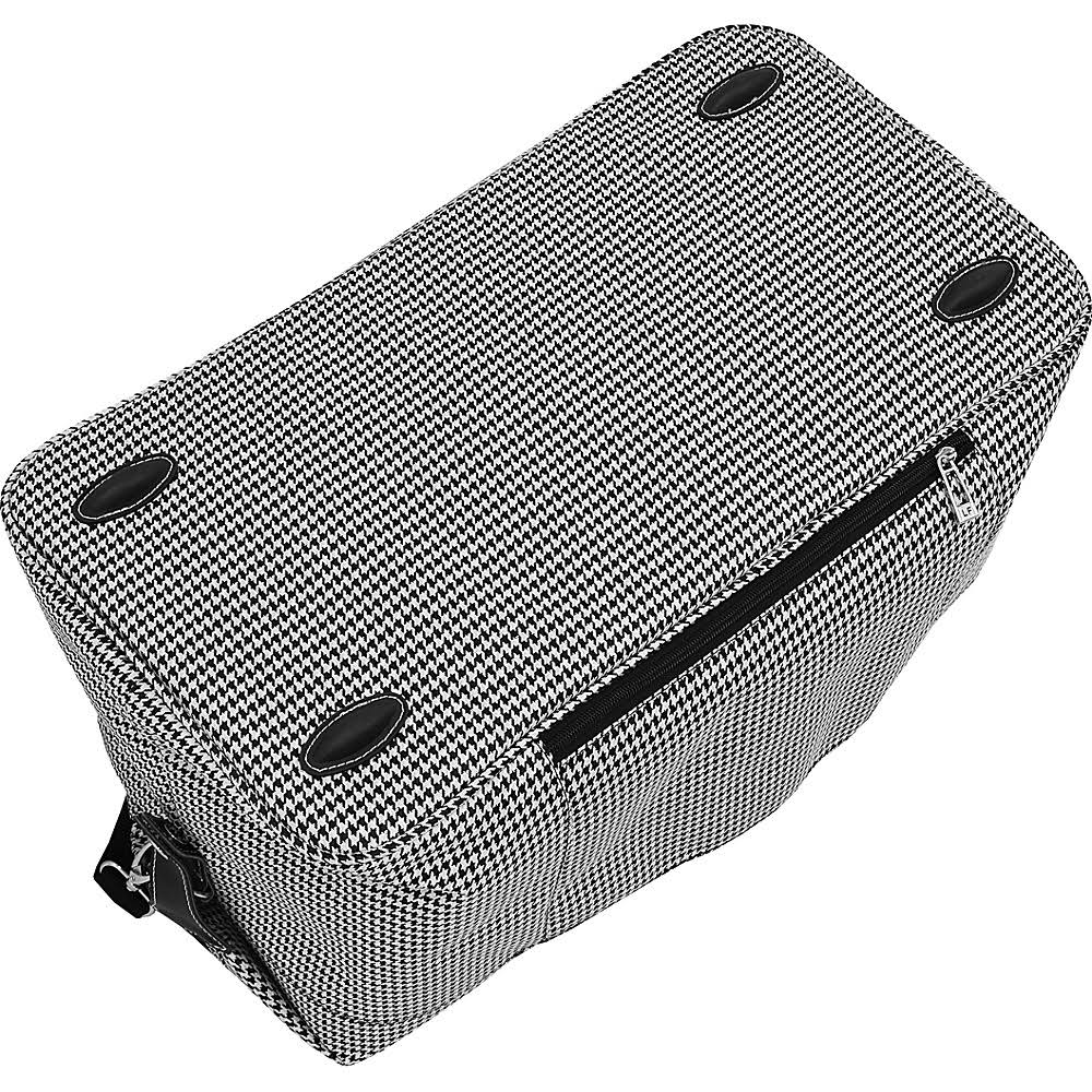 London Fog Cambridge II 20x22 Duffle (Black/White Houndstooth)