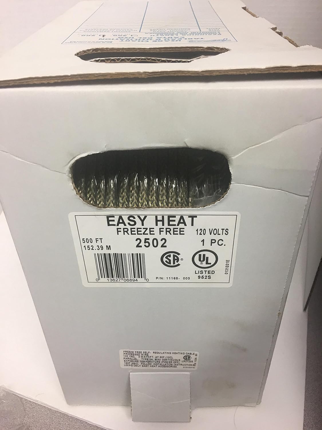 EasyHeat 2302 Freeze Free Heating Cable - 300'