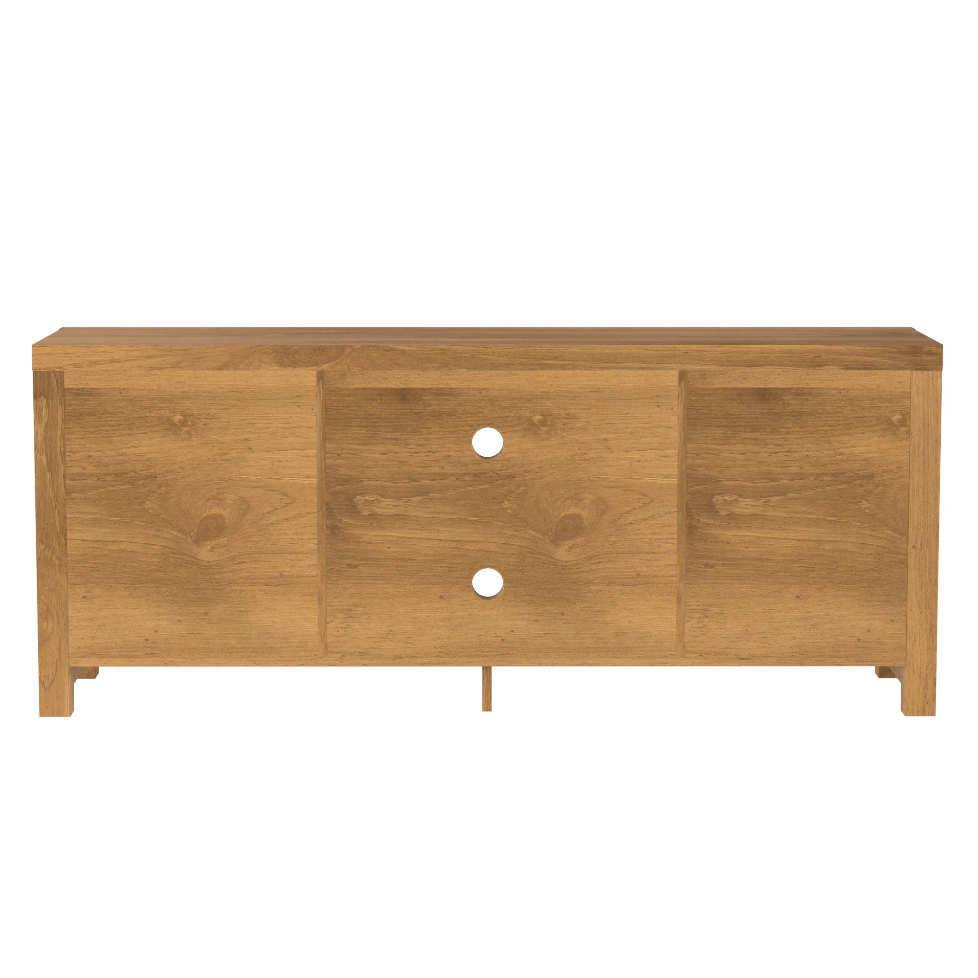 Walker Edison Modern Farmhouse Barn Door TV Stand for TVs up to 65, Grey Wash