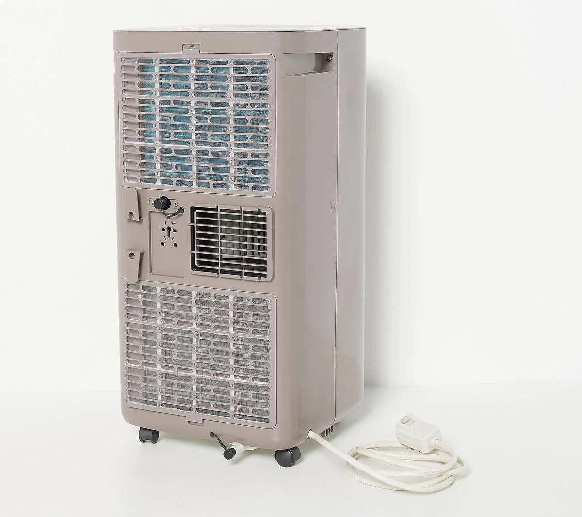 EasyCool 4-in-1 9000BTU/6500DOE Portable Air Conditioner w/Heat & Remote, Gray