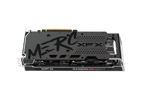 XFX Swift AMD Radeon RX 9060 XT OC White Gaming Edition with 8GB GDDR6 HDMI 2xDP, AMD RDNA 4 RX 9060XT RX-96TSW8GWQ