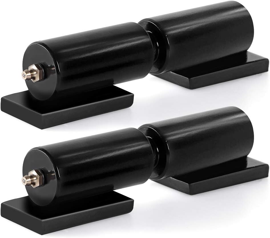 Skelang 2-Set Gate Hinge 5 Inches, Barrel Style for Swing Gate, Trailer Ramp Gate, Load Capacity 3300 Lbs Pack of 2