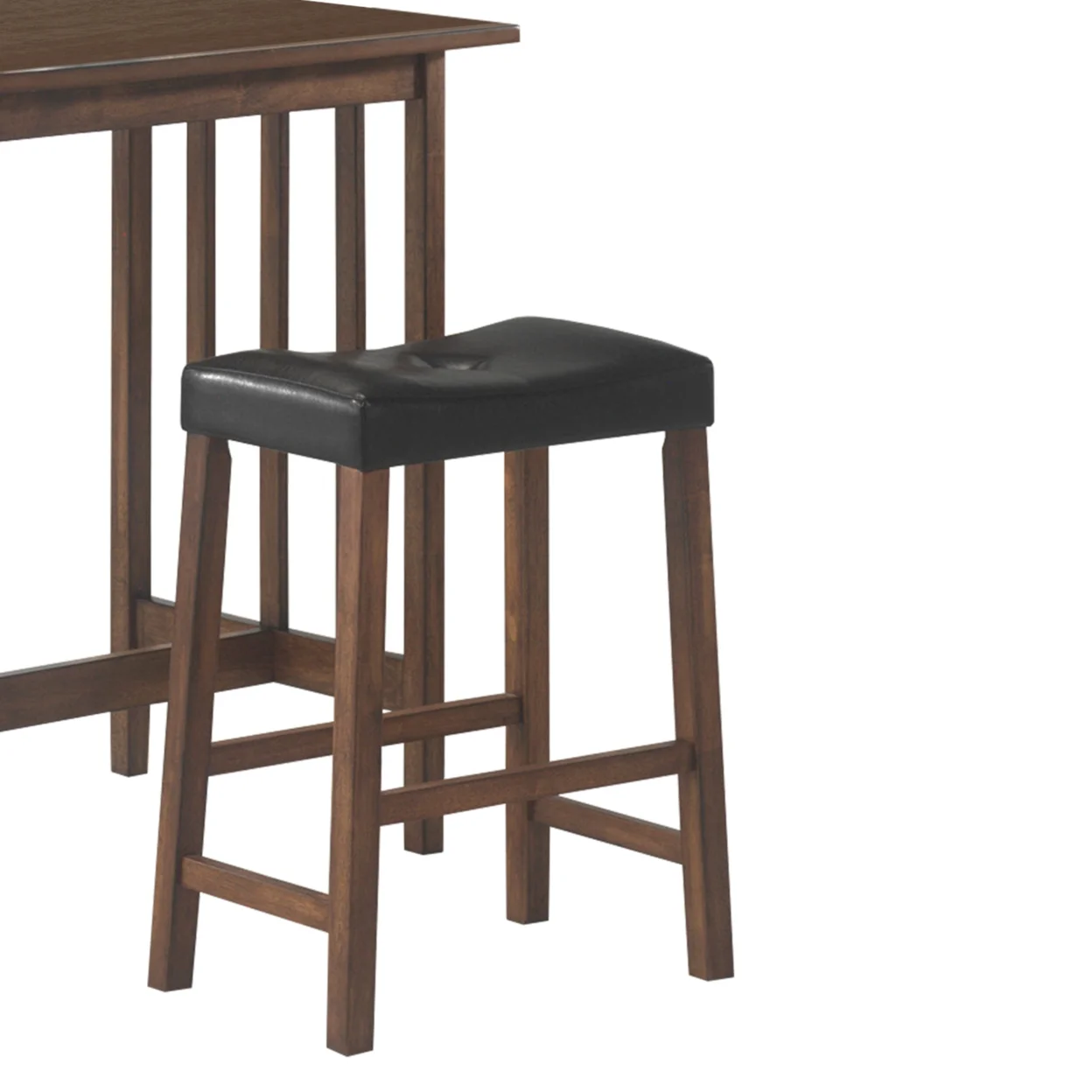 Coaster Company 3-Piece Table Set, Nut Brown