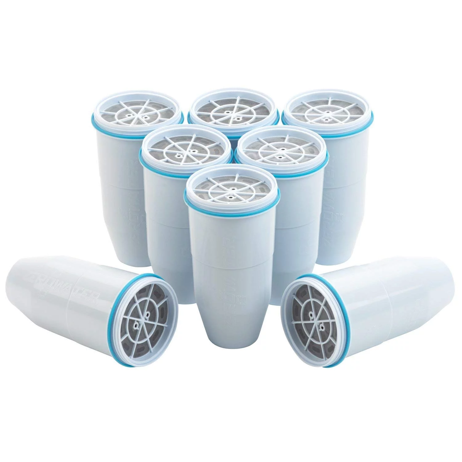Zero Water Replacement Filter For Pitchers & Dispenser ZR-008 (8 Pack)