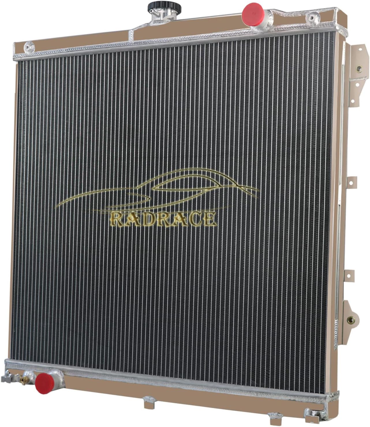 RadRace 3 Row Aluminum Radiator for 2007-2014 Toyota Tundra Sequoia 4.6L 5.7L V8 2008 2009 2010 2011 2012 2013 Radiators