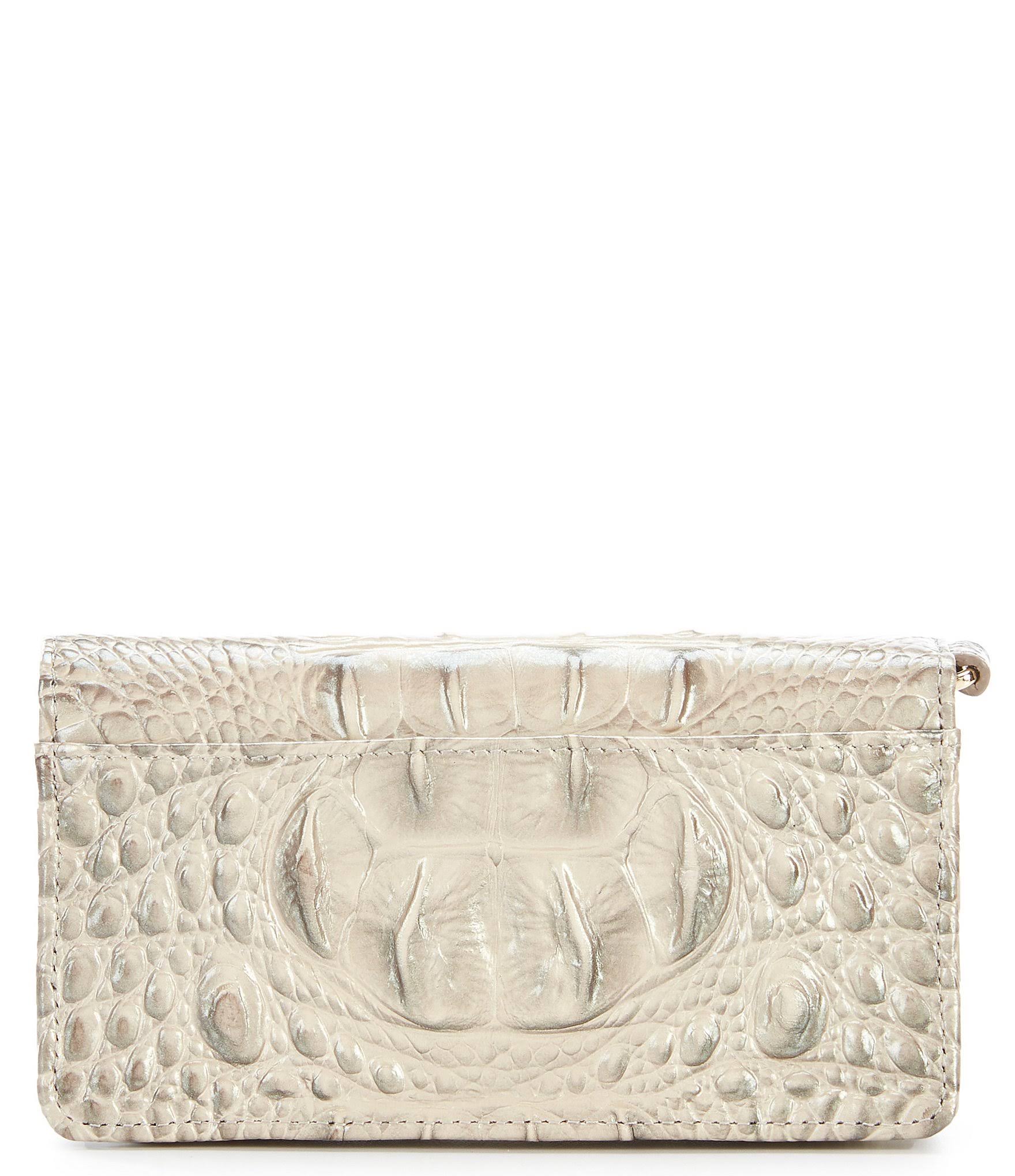 Brahmin Pecan Melbourne Collection Debra Wristlet
