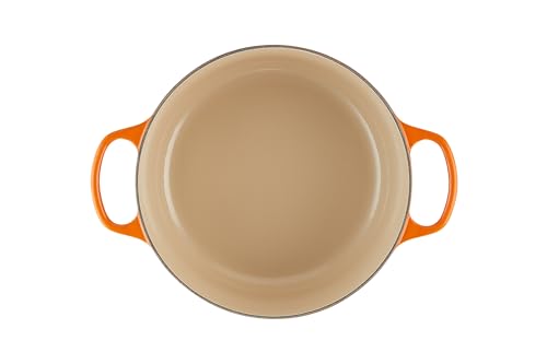 Le Creuset Enameled Cast Iron Signature Round Dutch Oven, 5.5 qt., Cerise