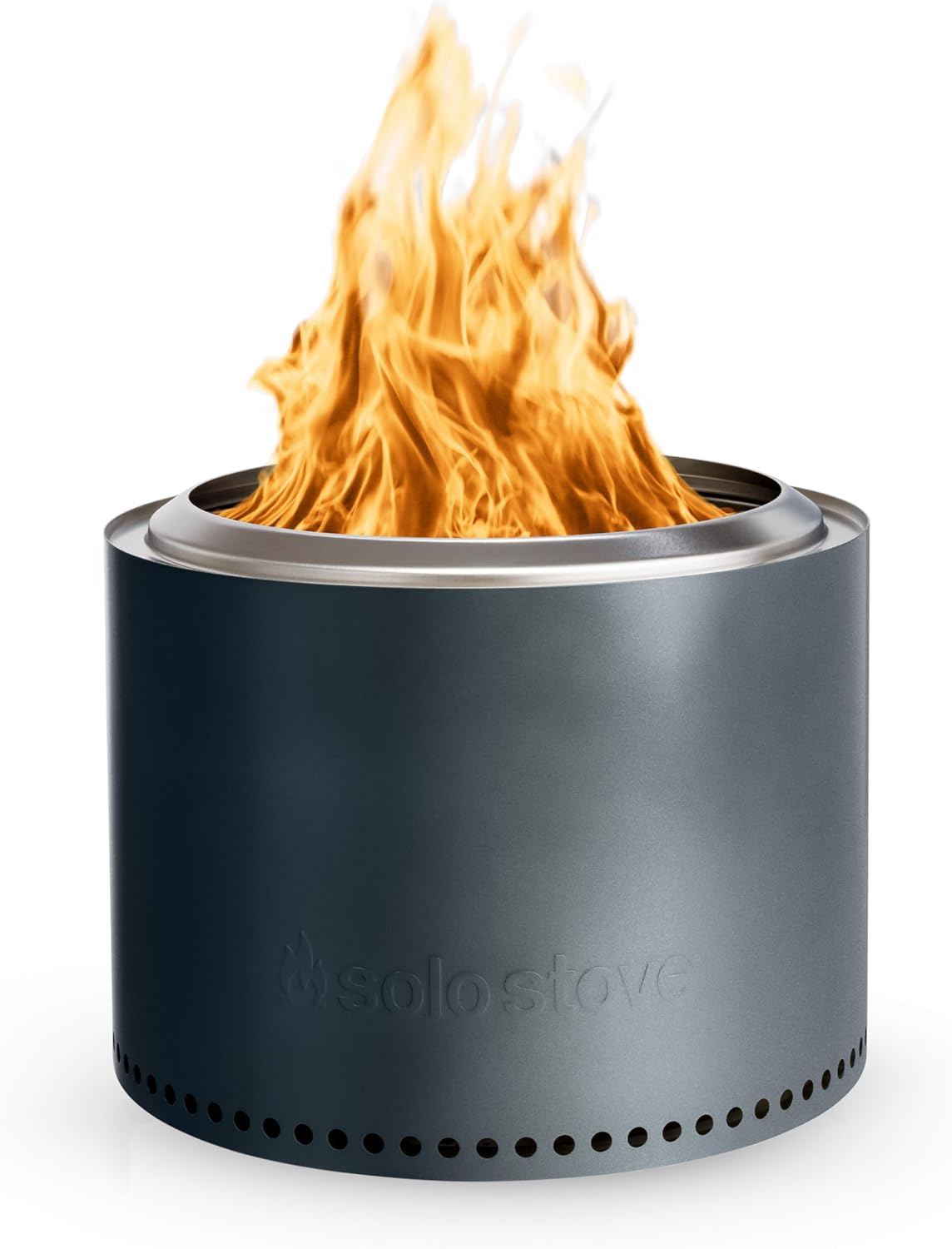 Solo Stove Bonfire 2.0, Smokeless Fire Pit | Wood Burning Fireplaces with Removable Ash Pan, Portable Outdoor Firepit - Ideal for Camping