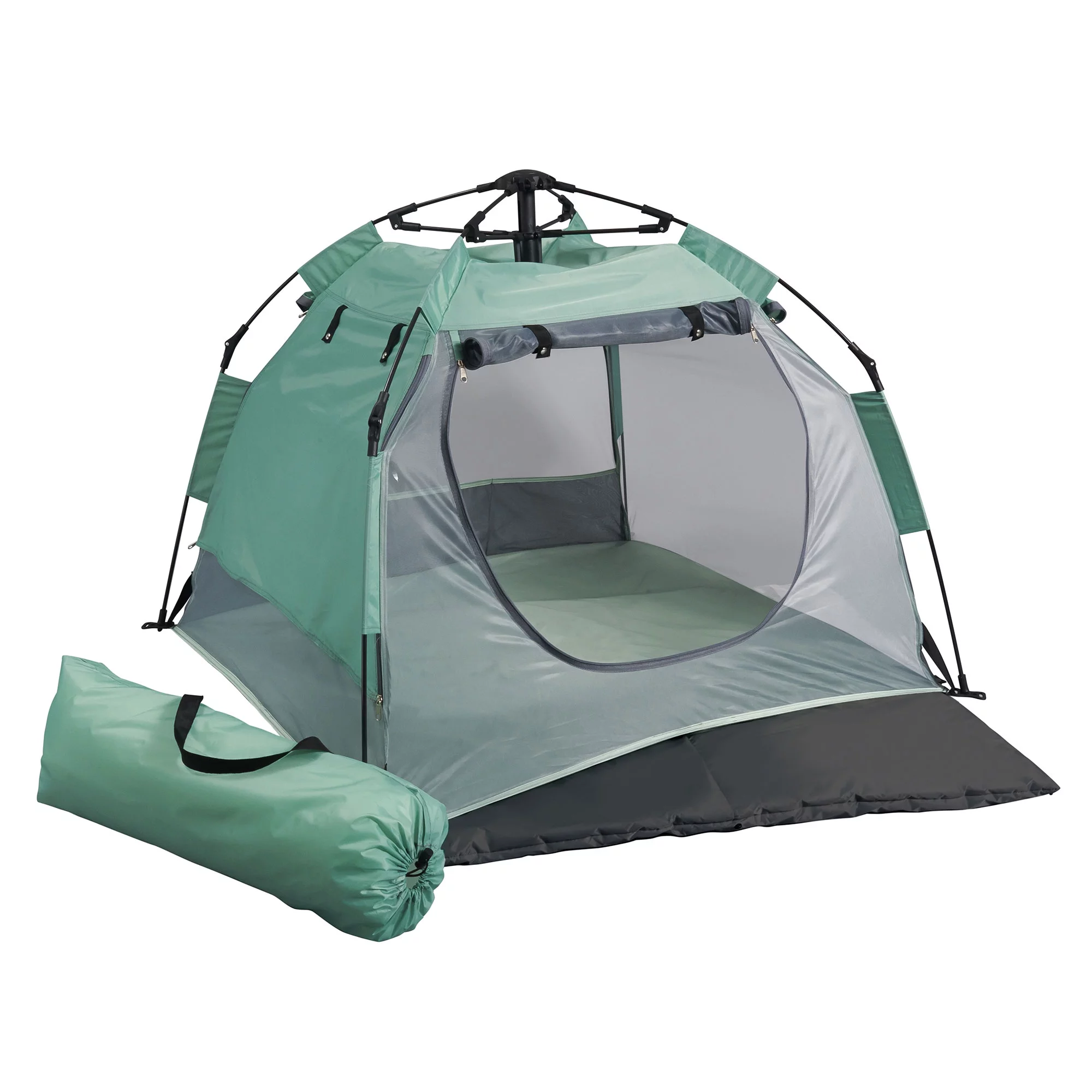 KidCo PeaPod Portable Kids Sleeping Travel Bed and Tent, Cranberry Red