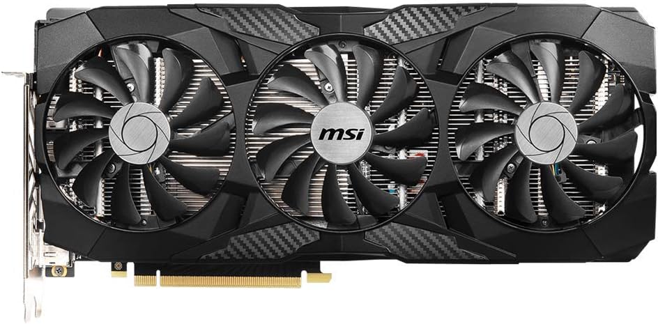 MSI Gaming GeForce RTX 2070 8GB GDRR6 256-Bit HDMI/DP DirectX 12 VR Ready Ray Tracing Turing Architecture HDCP Graphics Card (RTX 2070 TRI FROZR)