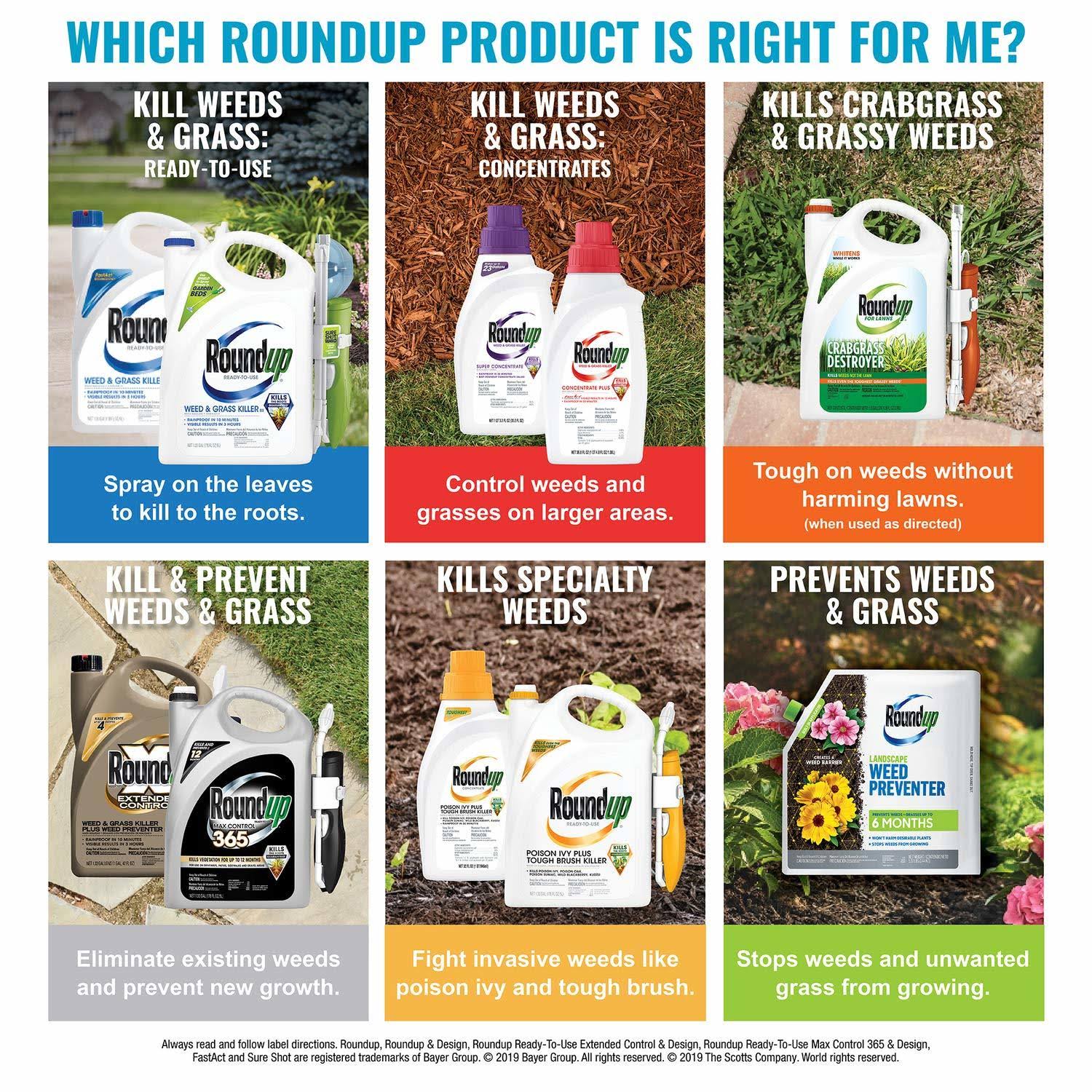 Roundup 1 Gal Super Concentrate Weed u0026 Grass Killer