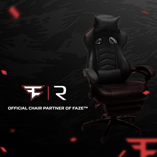 RESPAWN 110 Pro Gaming Chair - Gaming Chair with Footrest, Reclining Gaming Chair, Video Gaming Computer Desk Chair, Adjustable Desk Chair