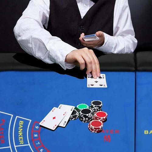 Premium 84" Poker Table Foldable with Chips Tray