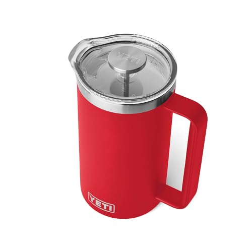 YETI Rambler French Press Coffee Maker, with GroundsControl Filter