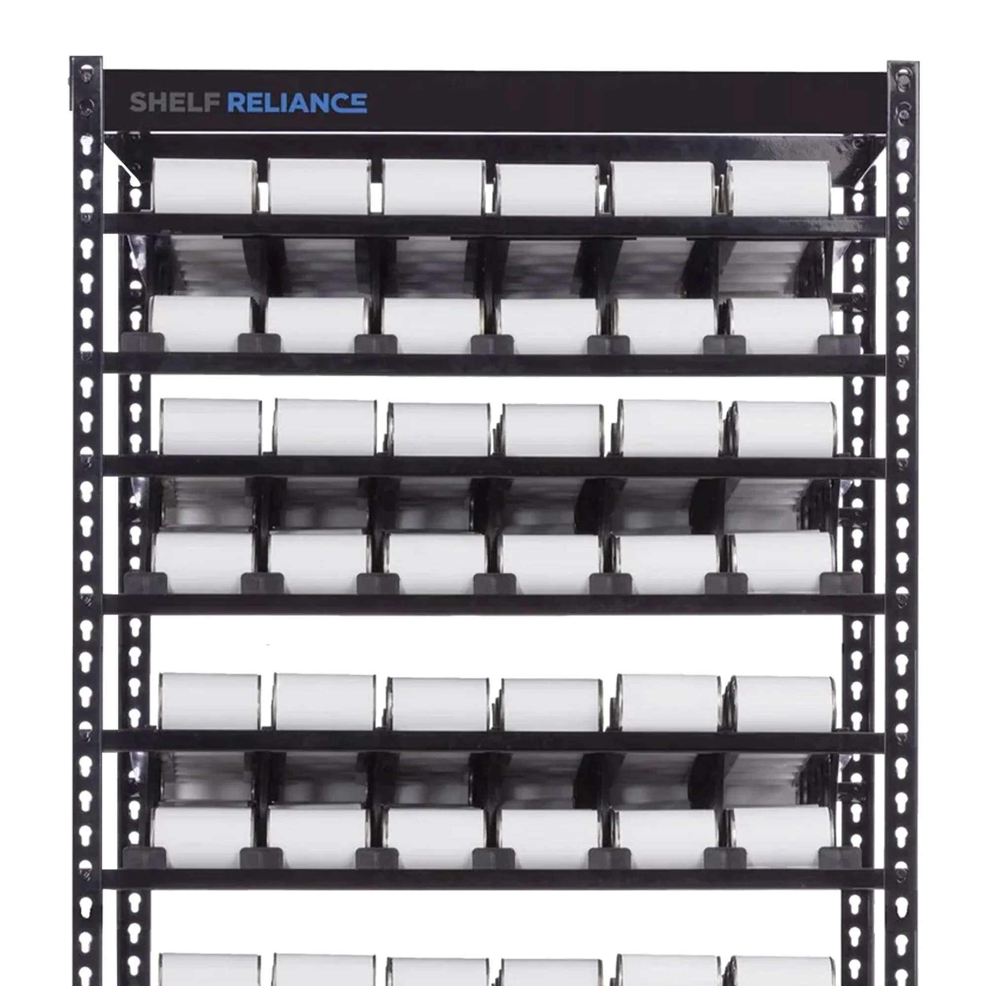 Shelf Reliance Maximizer Small Can Rotation Organizer Supports 390 Cans
