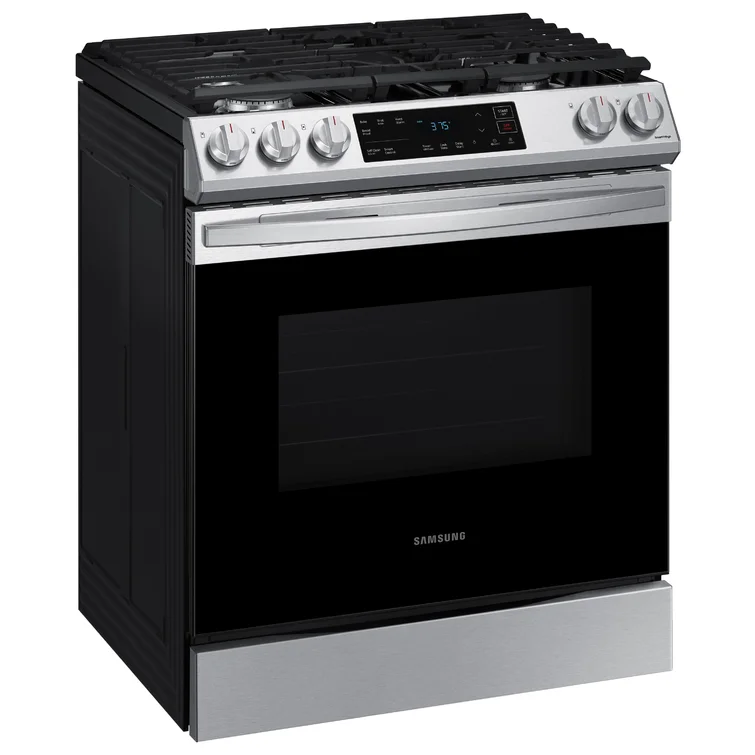 Smart Kitchen Range 30" 6 cu. ft. Smart Slide-In Gas Range