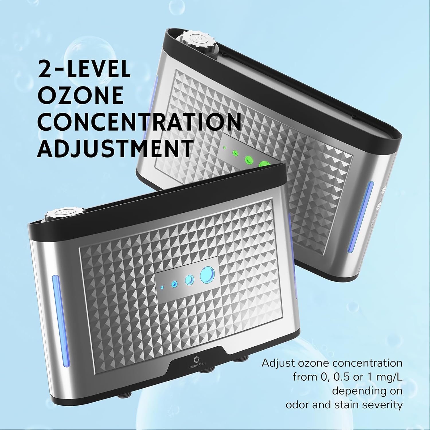 AIRTHEREAL AH20K Ozone Laundry System - Ozone Generator for Washing Machine, Ozone Water Device - Sanitize and Wash Clothes with Less Detergent