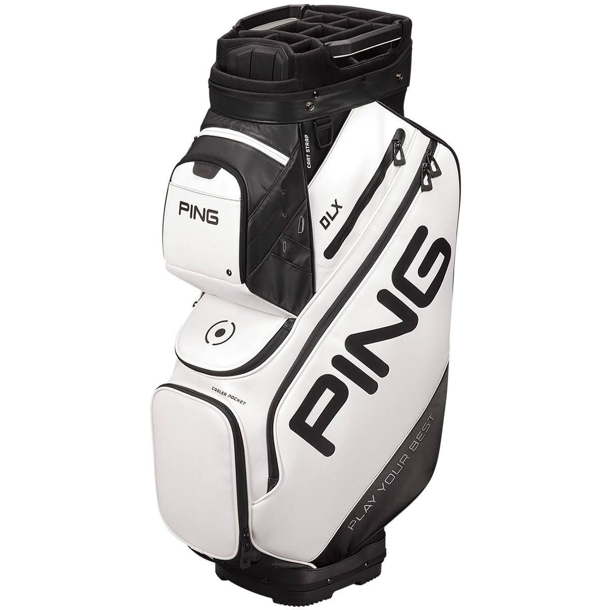 Ping DLX Cart Bag - White