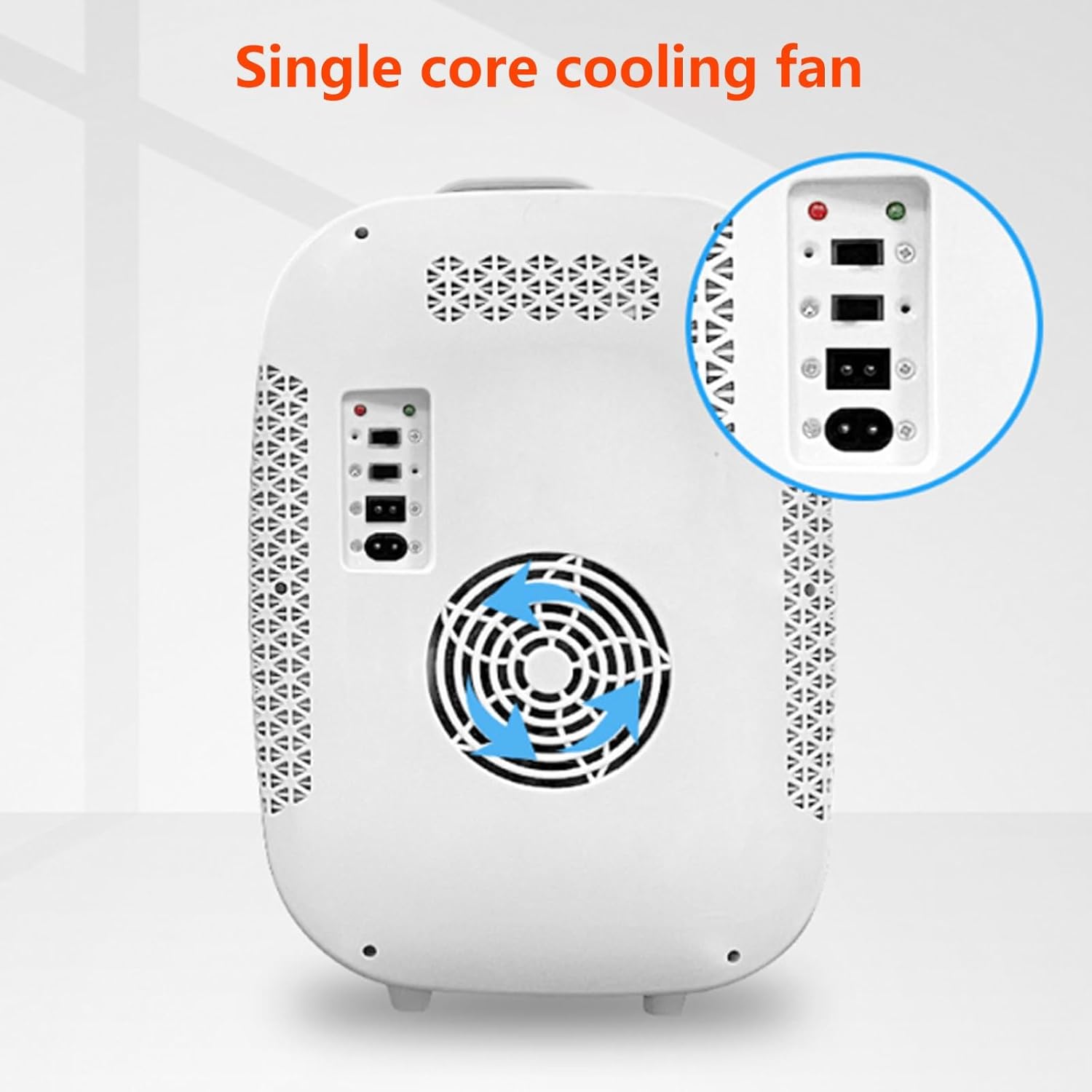 20L Mini Makeup Fridge With LED Mirror, AC/DC Portable Beauty Skincare Refrigerator For Skincare, Drinks, Makeup, And Food, Bedroom, Car, And Office