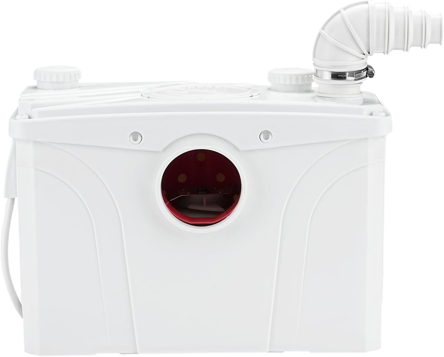 700W 110V Macerator Sewerage Pump with 4 Water Inlets for Upflush Toilet System Waste Water Marine Toilet Bathroom Disposal Laundry