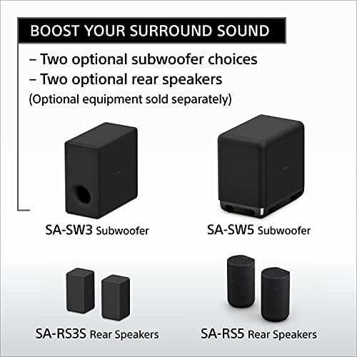 Sony STR-AN1000 7.2 CH Surround Sound Home Theater 8K A/V Receiver: Dolby Atmos, DTS:X, Digital Cinema Auto Calibration IX, Bluetooth, WiFi