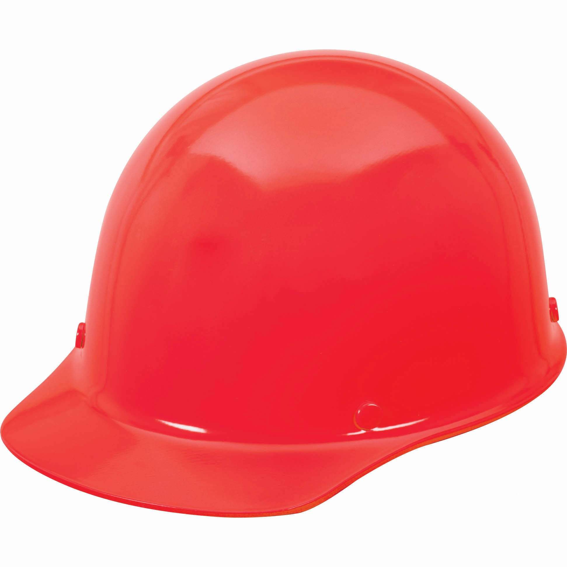 MSA 458702 Skullgard Protective Cap Hi-Viz Red-Orange - w/ Staz-On Suspension