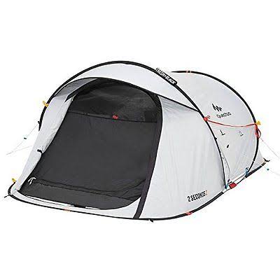 Quechua 2 Seconds Easy II Fresh u0026 Black 2 Man Waterproof Pop Up Camping Tent