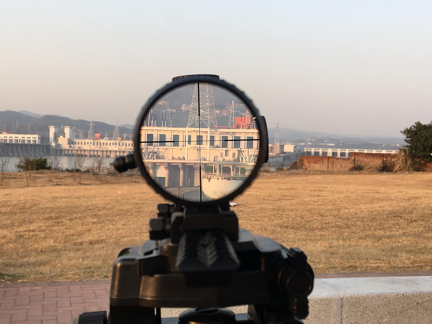 Viiko Long Eye Relief Scope 1-10x32 LPVO Half Mildot Reticle 7.5’ Eye Relief Fits Mosin 1891/30 M39 M44 Huge Eye Box Switch Viewer