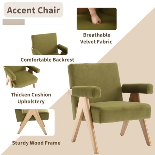 Mid Century Modern Boucle Sherpa Accent Chairs set of 2, Comfy Upholstered Reading Chairs, 22.5" Wide Arm Chairs for Living Room Bedroom