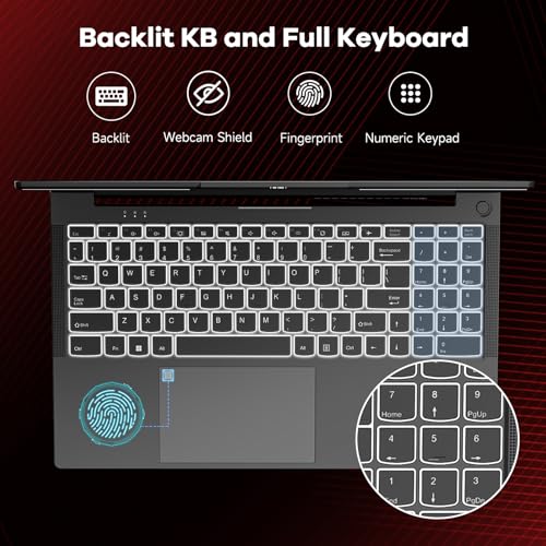 15.6 Business-gaming-Laptop, 6-Cores AMD Ryzen 5 6600H 660M 6nm GPU