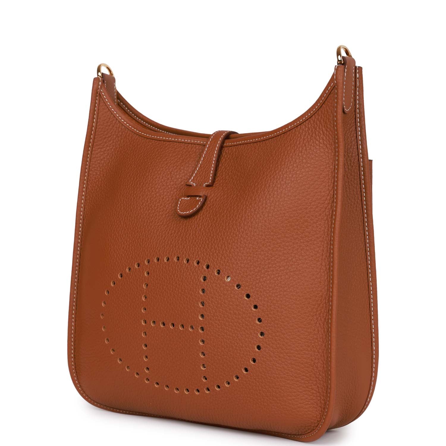 Hermes Evelyne III PM Gold Clemence Gold Hardware