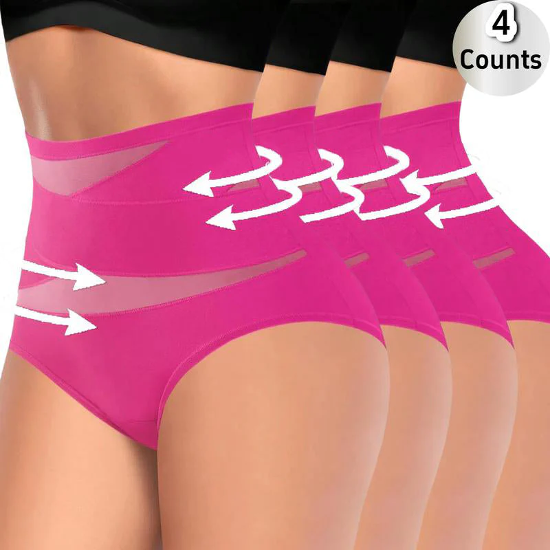 4-Pack/Set High-Waist Shaping Panties