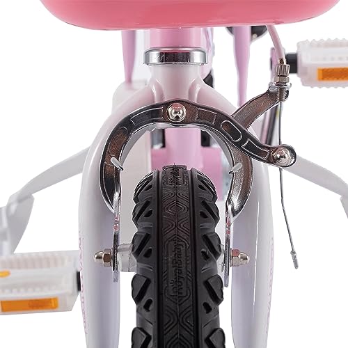 Royalbaby Princess Girls Kids Bike 12 14 16 18 20 Inch Children Bicycle with Basket for Age 3-12 Years