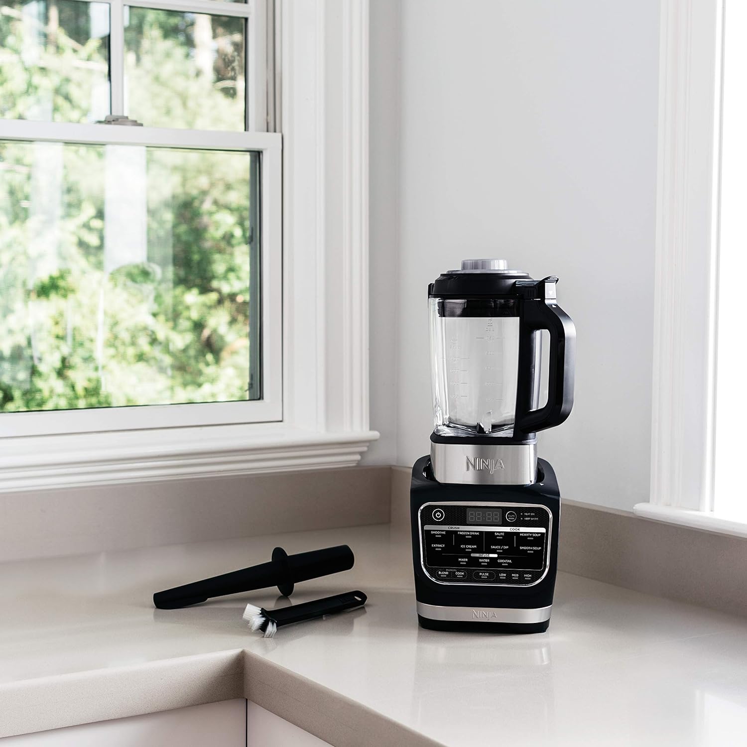 Ninja HB150C/HB152 Foodi Heat-iQ Blender, 64 oz, Black - Smart Home Appliances