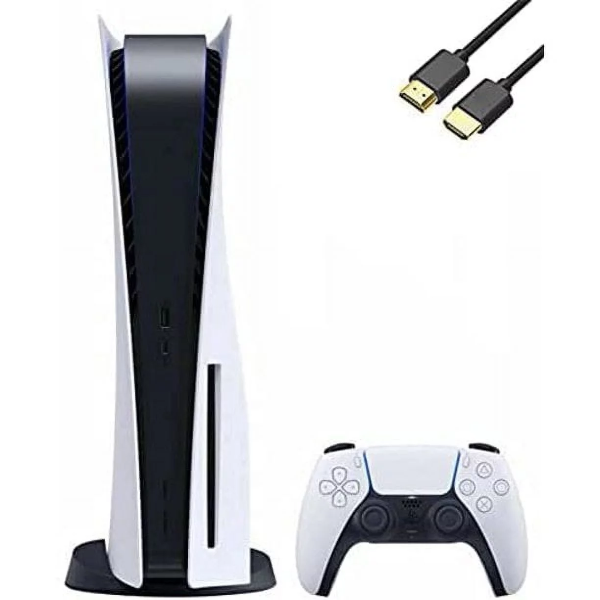 2023 Newest PlayStation_PS5 Disc Version PlayStation - 5 Console with One Wireless Controller, 4K-TV Gaming, 16GB GDDR6 RAM