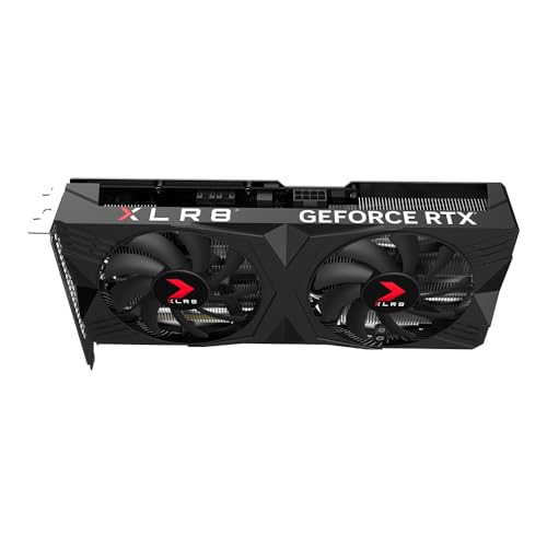 PNY GeForce RTX&trade; 4060 Ti 8GB Verto&trade; OC Dual Fan Graphics Card DLSS 3 (128-bit, PCIe 4.0, GDDR6, HDMI/DisplayPort, Supports 4k, 2 Slot)
