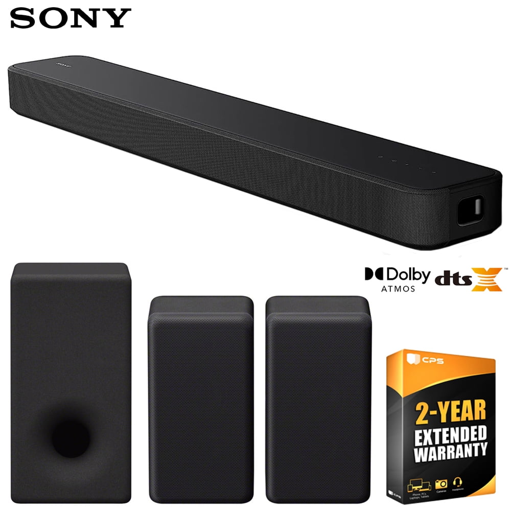 Sony HTS2000.UC2 3.1ch Dolby Atmos Soundbar Bundle with SA-SW3 200W Wireless Subwoofer
