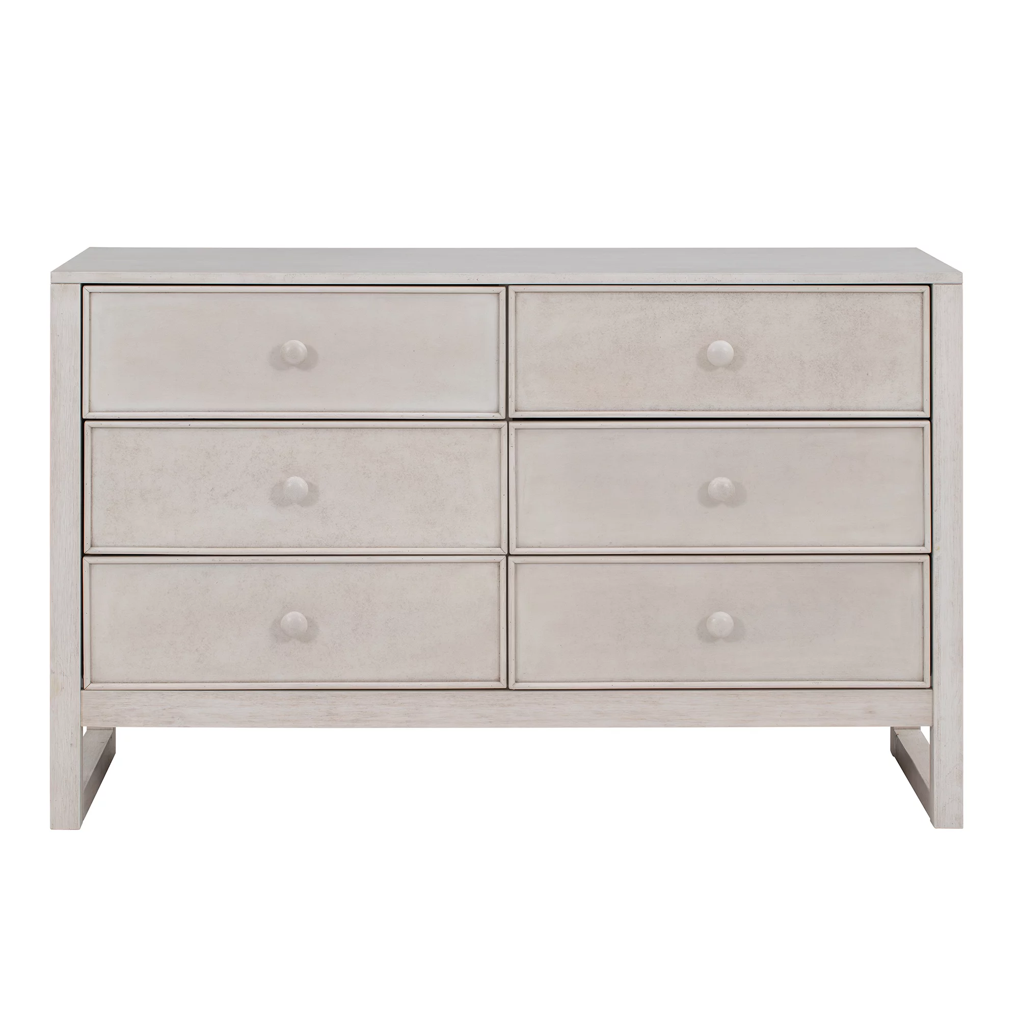 3-Pieces Bedroom Sets Full Size Platform Bed with Nightstand and Dresser,Antique White