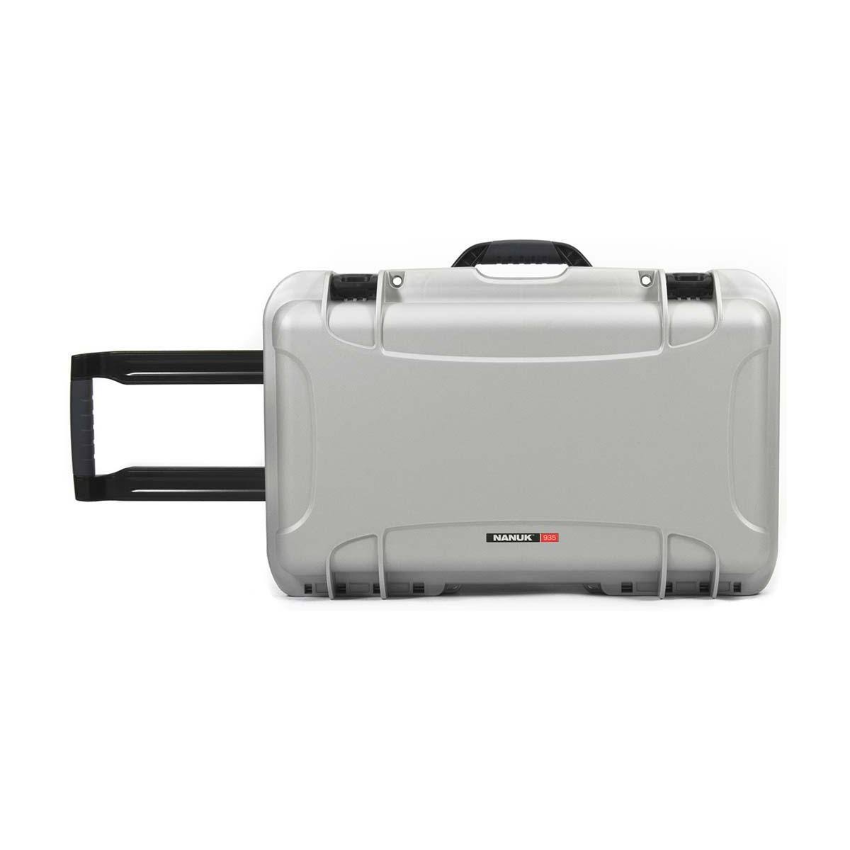 Nanuk 935 Hard Case with Padded Divider (Silver)
