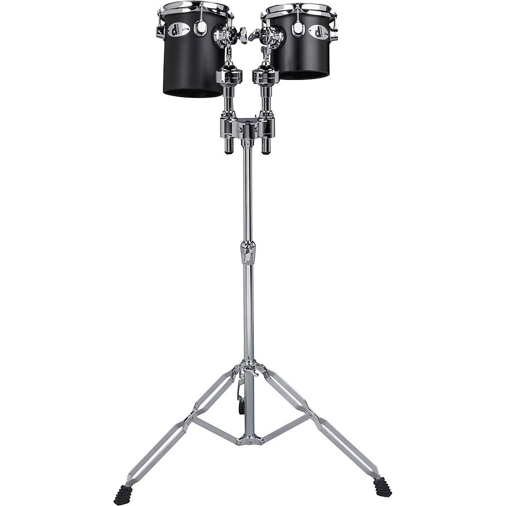 Ddrum Deccabons, Black 6 in. and 8 in. Black 6 u0026 8