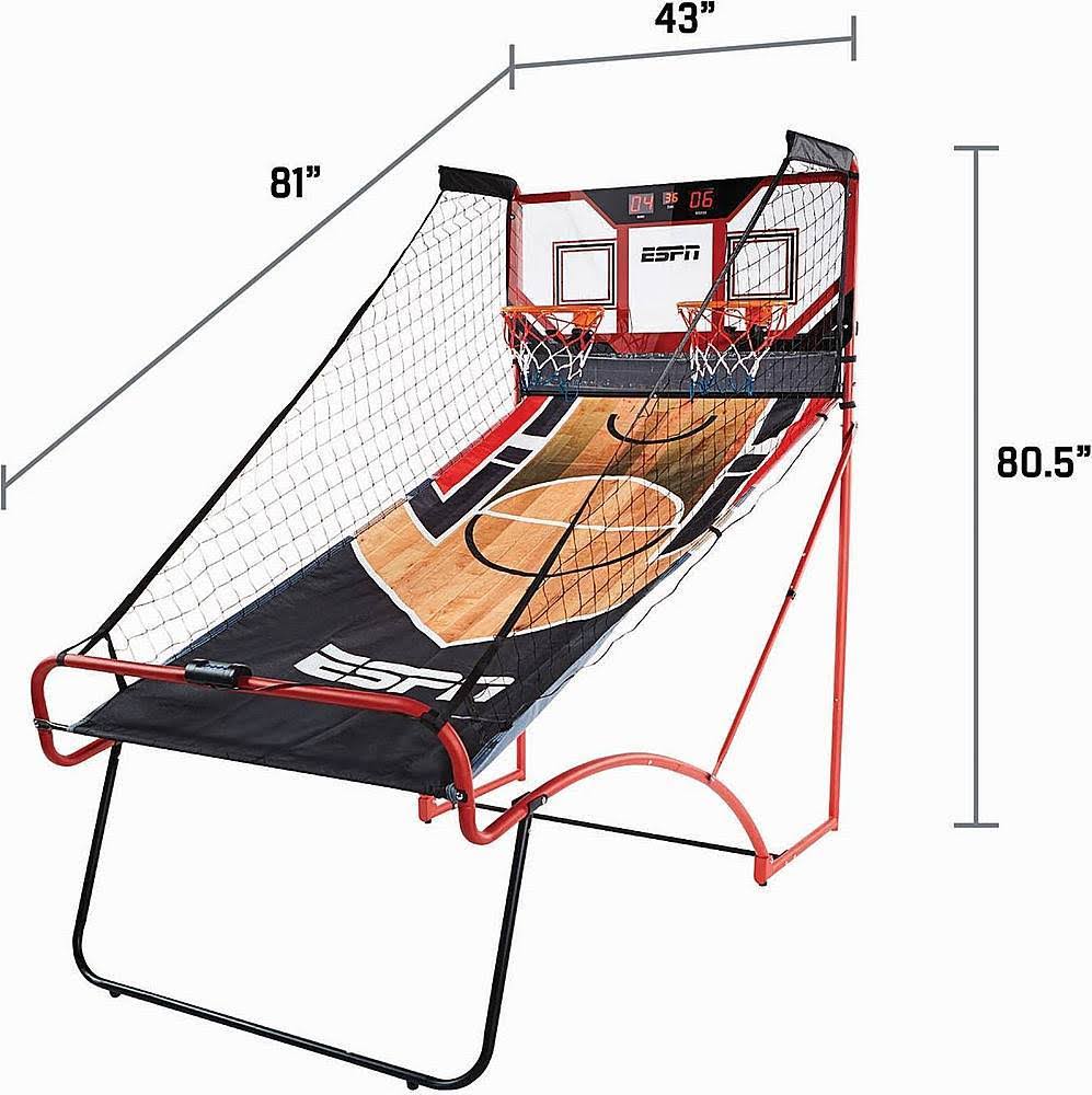 Espn - EZ-Fold 2-Player Arcade Basketball Game