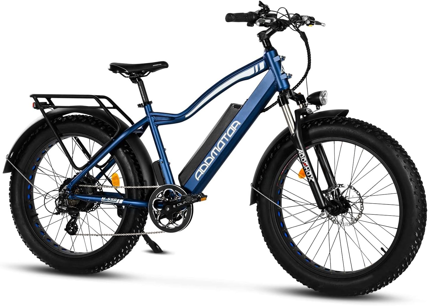 Addmotor M-550 Electric Bike Adults, 750W Motor, 26MPH, 48V 17.5Ah Removable Lithium-Ion Battery, 26'' Fat Tire Ebike