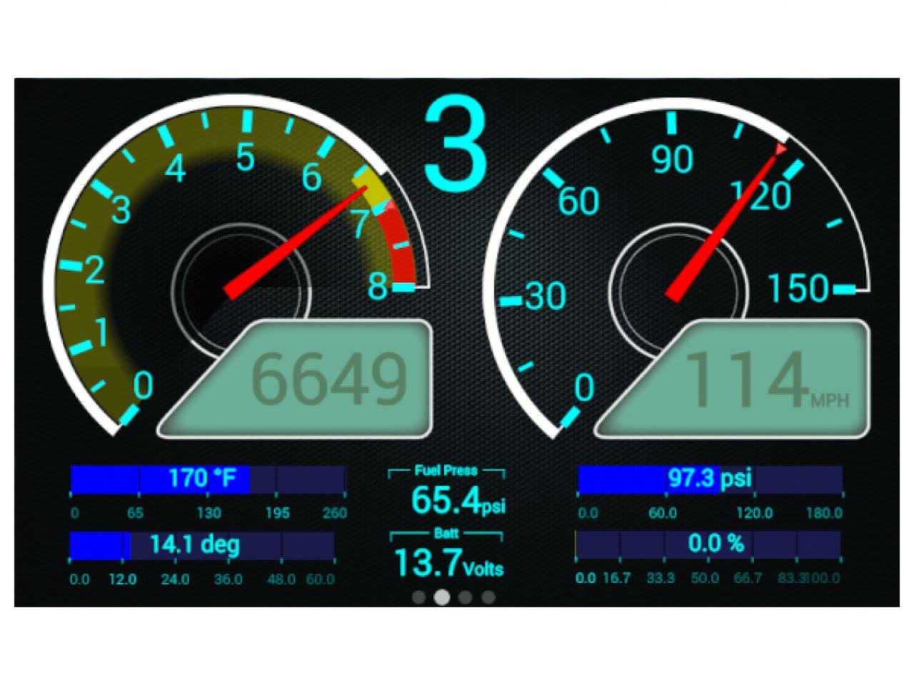 Holley 553-106 EFI Digital Dash