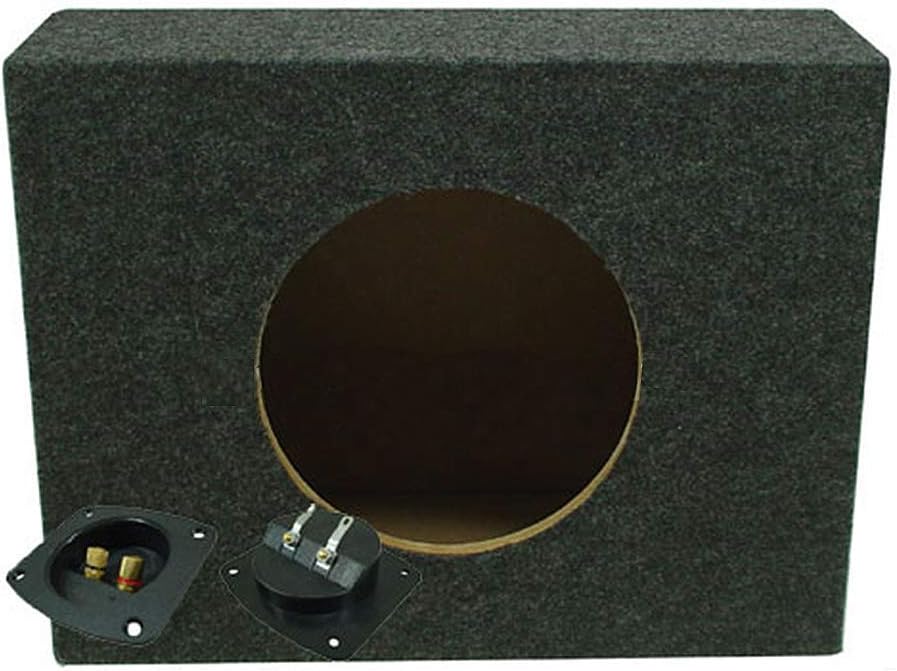 Single 10" Subwoofer Regular Standard Cab Truck Sub Box Enclosure 3/4" MDF Pack of 2